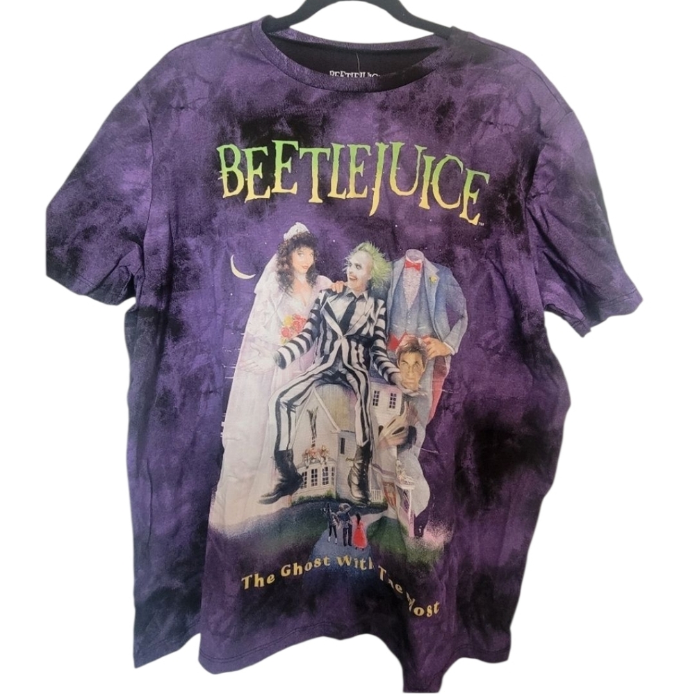 Hybrid Apparel Purple Beetlejuice Shirt